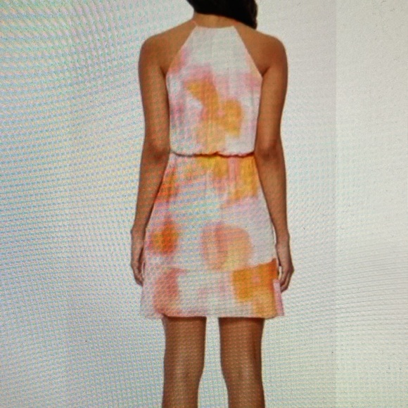 PARKER Keisha Sleeveless Summer Dress in Tie-Dyed Silk Blend - Picture 8 of 11